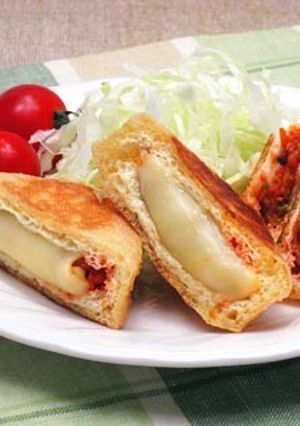 キムチ入りチーズお揚げ-レシピのメイン写真