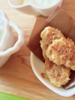 手づかみ食べ♥︎離乳食 おやき-レシピのメイン写真