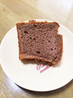 シフォンケーキ ココア-レシピのメイン写真