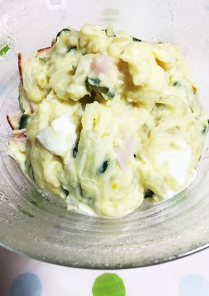 新玉ねぎと新じゃがのポテトサラダ-レシピのメイン写真