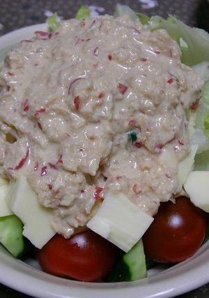 【男の料理】摩り下ろし☆りんごのサラダ-レシピのメイン写真