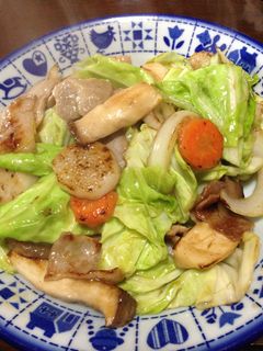一石二鳥のご飯が進むけどヘルシー野菜炒め-レシピのメイン写真