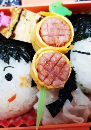 キャラ弁 ちびまる子ちゃん-レシピのメイン写真