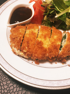 大葉とチーズのとんかつ!-レシピのメイン写真