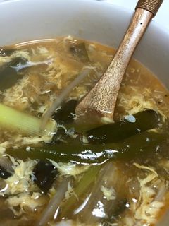 もやしとにらの酸辣湯-レシピのメイン写真