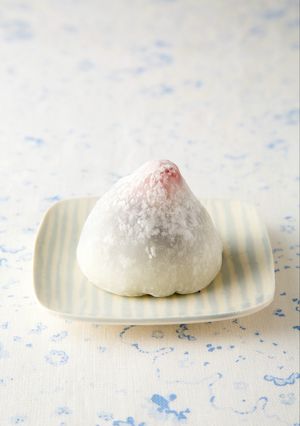 電子レンジで!いちご大福-レシピのメイン写真