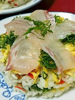 簡単!お寿司ケーキ(^^)☆-レシピのメイン写真