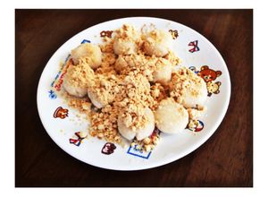おからと片栗粉だけ！簡単ヘルシーもち♡-レシピのメイン写真