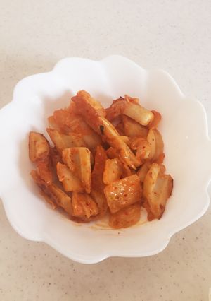 ちくわとキムチのマヨ炒め-レシピのメイン写真