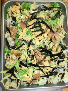春キャベツと豚薄切り肉のお寿司-レシピのメイン写真