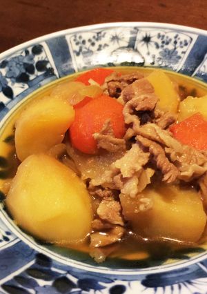 煮るだけほっこり☆かんたん肉じゃが-レシピのメイン写真