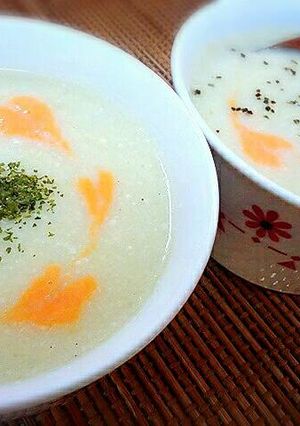 春きゃべつと新玉葱の豆乳ポタージュ-レシピのメイン写真