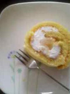 桃のロールケーキ✿-レシピのメイン写真