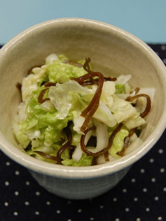白菜の塩こんぶサラダ-レシピのメイン写真