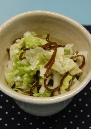 白菜の塩こんぶサラダ-レシピのメイン写真