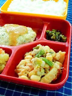 鶏肉と大豆の味噌炒め-レシピのメイン写真