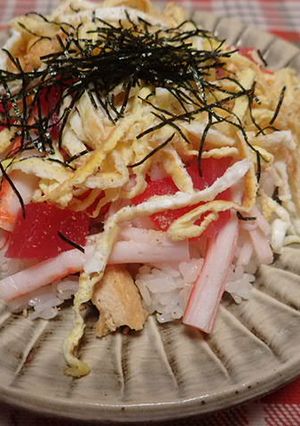 田舎のちらし寿司-レシピのメイン写真