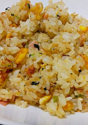 栄養満点!小松菜としらすのチャーハン-レシピのメイン写真