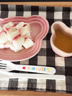 離乳食後期〜 いちごヨーグルトサンド-レシピのメイン写真