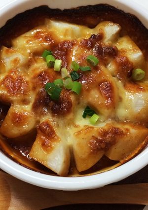 お手軽簡単！長いも味噌グラタン-レシピのメイン写真