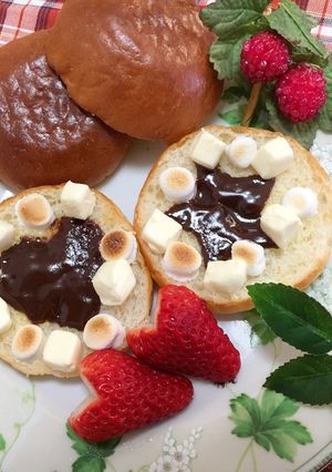 チョコとマシュマロ、チーズのトースト☆-レシピのメイン写真