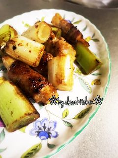 肉巻き長芋の照り焼き-レシピのメイン写真