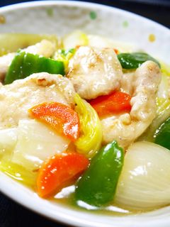 柔らか鶏むね肉とたっぷり野菜で作る八宝菜-レシピのメイン写真
