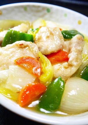 柔らか鶏むね肉とたっぷり野菜で作る八宝菜-レシピのメイン写真