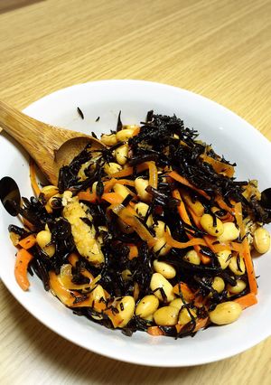 10分煮るだけ！ひじき煮-レシピのメイン写真