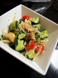 叩ききゅうりとチキンのマリネ-レシピのメイン写真