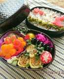 作り置きで簡単♪野菜メインのお弁当