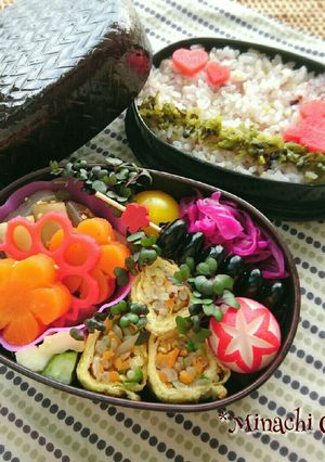 作り置きで簡単♪野菜メインのお弁当-レシピのメイン写真