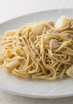 じゃがいもとおかかのパスタ-レシピのメイン写真