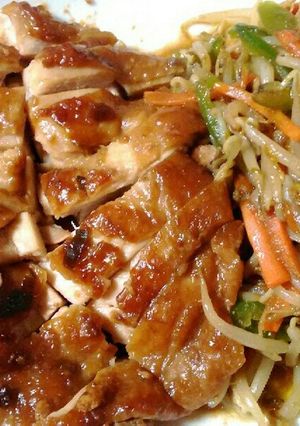 むろはぴ的ネギ味噌ダレで♪鶏肉の味噌漬♪-レシピのメイン写真