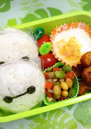 キャラ弁☆ベイマックスサンドイッチ-レシピのメイン写真
