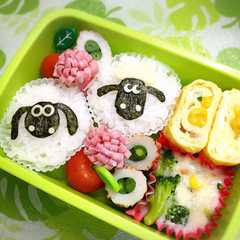รูปของ キャラ弁☆ひつじのショーン