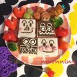 朝食にスライス生チョコで簡単キャラサンド