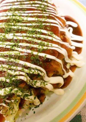 ぱぱっと！大阪風お好み焼き-レシピのメイン写真