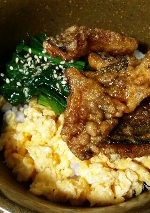 サンマのから揚げ丼ぶり-レシピのメイン写真