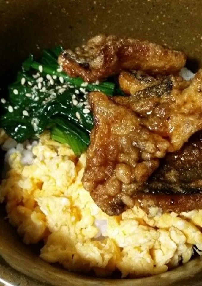 サンマのから揚げ丼ぶり-レシピのメイン写真