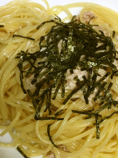 和風ツナマヨクリームのスパゲティ♪-レシピのメイン写真