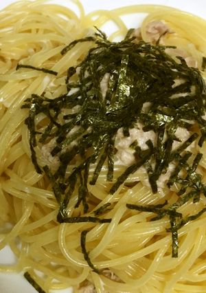 和風ツナマヨクリームのスパゲティ♪-レシピのメイン写真