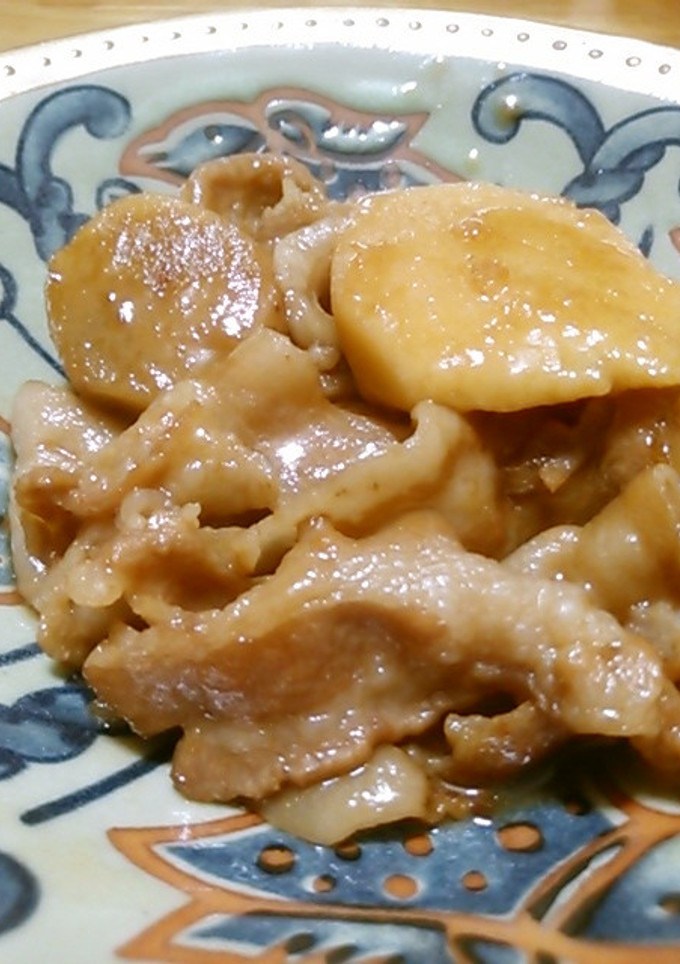 里芋と豚肉のしょうが煮-レシピのメイン写真