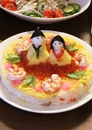 簡単手抜き雛ちらし-レシピのメイン写真