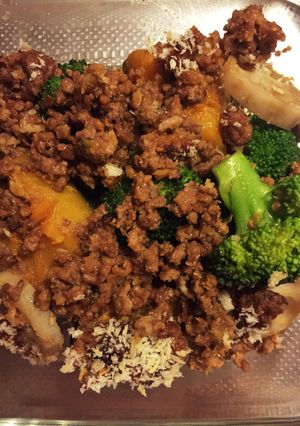 野菜の肉味噌ソース焼き-レシピのメイン写真