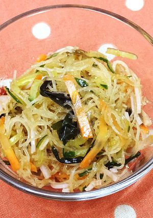 残った ケン(ツマ)で中華風サラダ-レシピのメイン写真