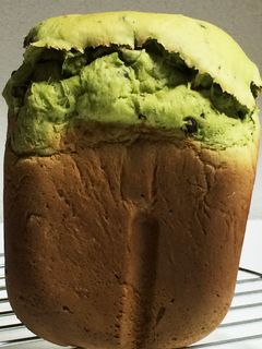 リッチな甘納豆抹茶パン-レシピのメイン写真