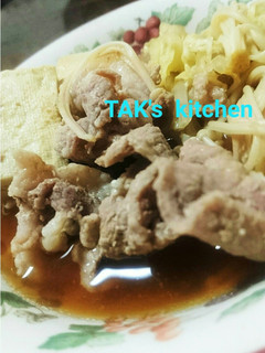 創味のつゆで簡単☆肉豆腐-レシピのメイン写真