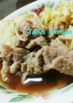 創味のつゆで簡単☆肉豆腐-レシピのメイン写真