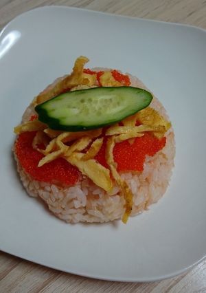 鮭の混ぜご飯で♪ご馳走ちらし寿司★-レシピのメイン写真